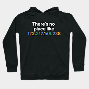 There's no place like 172.217.168.238 White Hoodie